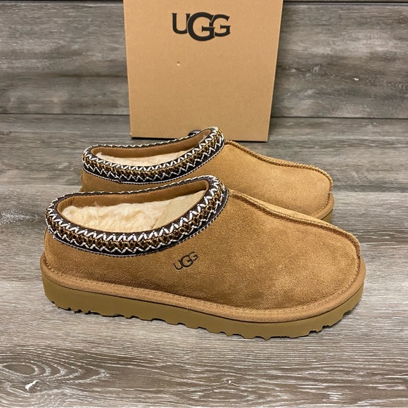 UGG | Tasman Slippers In Chestnut New in Box Size 7 - Picture 3 of 12